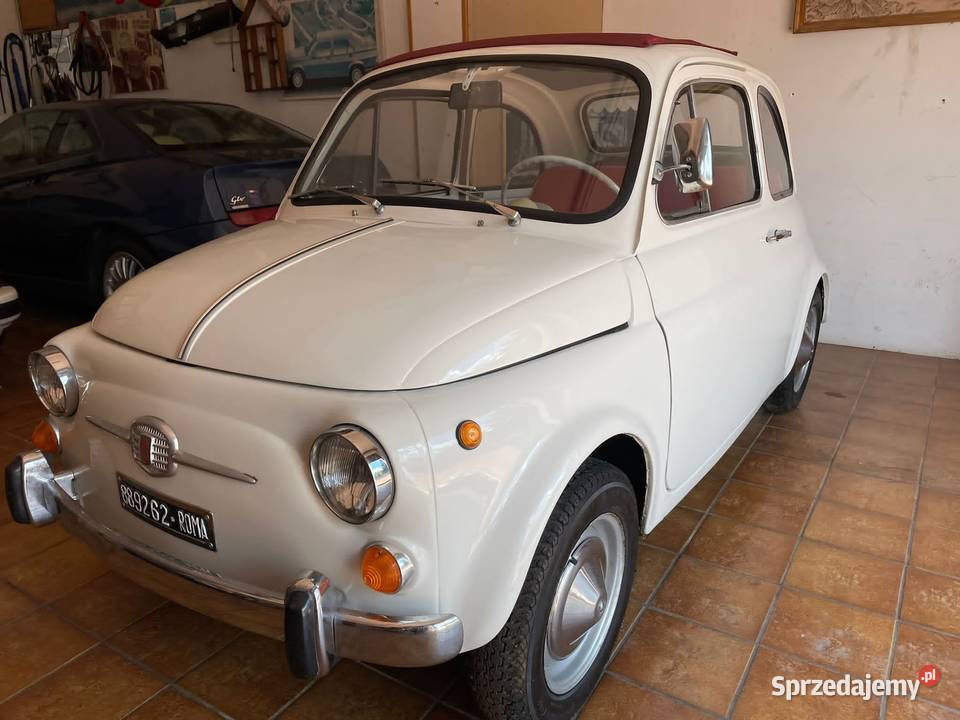 Fiat 500 Otto bulloni 1965 r w fajnym stanie Ostrołęka