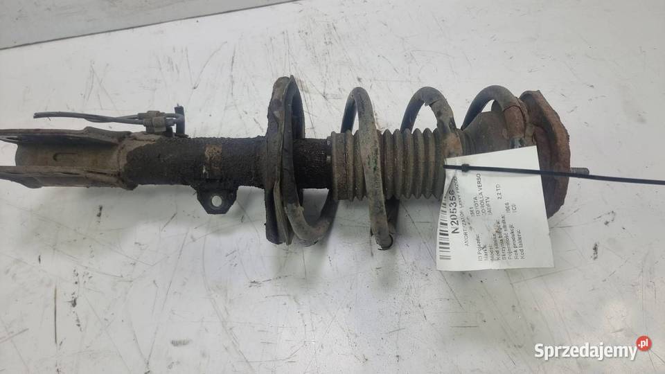 AMORTYZATOR LEWY PRZÓD TOYOTA COROLLA VERSO Pozostałe Lipno