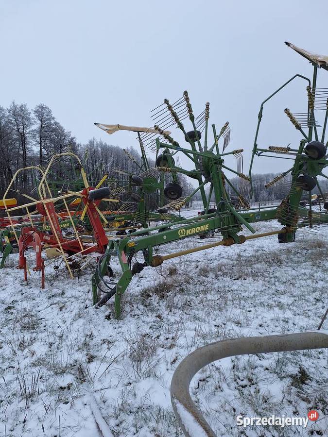 Zgrabiarki dwukaruzelowe pottinger krone Fella podlaskie Łomża sprzedam