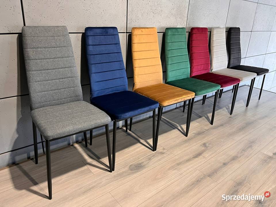 Stylowe krzesło tapicerowane jadalniakuchnia mazowieckie Warszawa