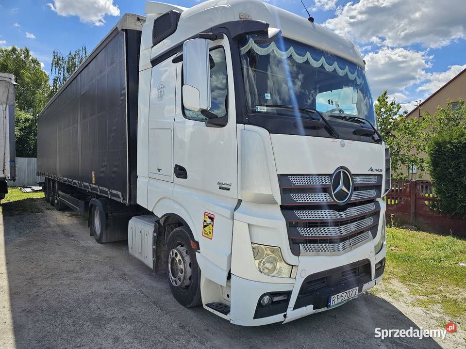 MERCEDES ACTROS 1845 KLIMA WEBASTO EURO5 poduszka powietrzna sprzedam