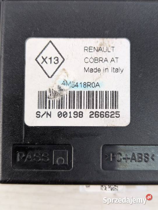 MODUŁ STEROWNIK ALARMU RENAULT MEGANE III Części samochodowe