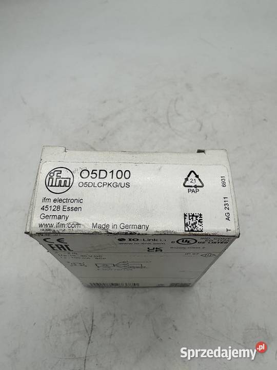 IFM O5D100 O5DLCPKGUS Dalmierz laserowy Warszawa