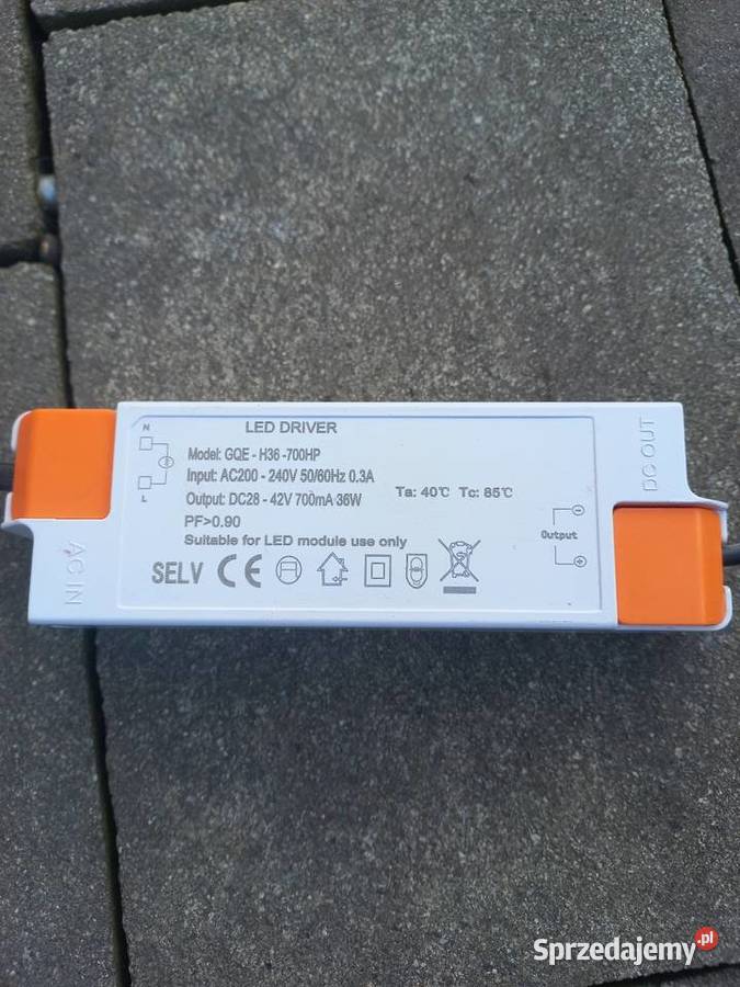 Zasilacz LED Driver GQEH36700HP Wadowice