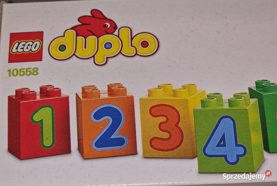 LEGO DUPLO 10558 Pociąg z cyferkami pudełko mazowieckie Warszawa