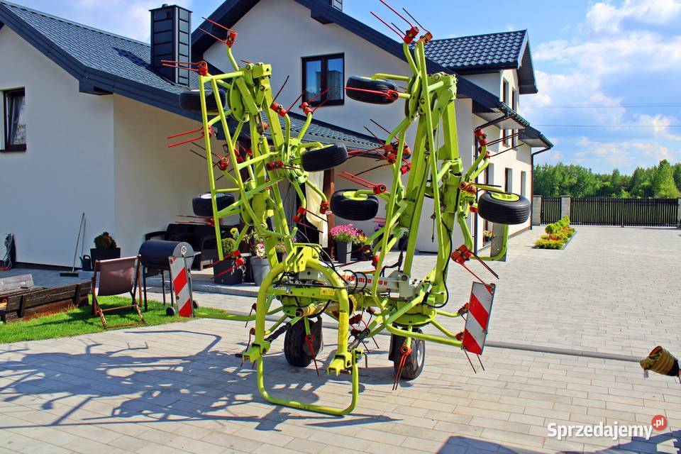 Przegrabiarka 8 Wirnikowa przetrząsarka CLAAS Gorzkowice