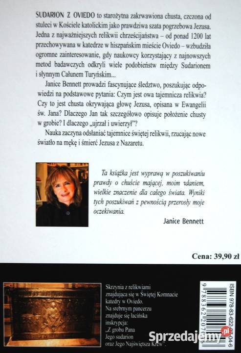 Święta chusta Święta Krew Tajemnica sudarionu z Lublin sprzedam