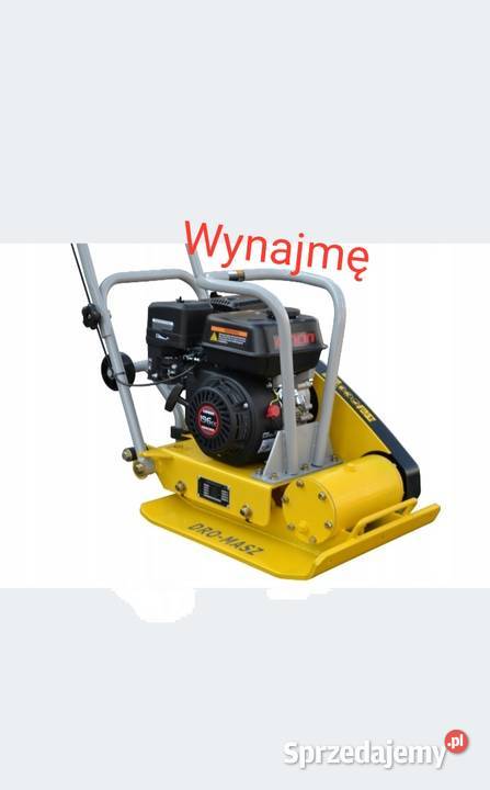 Wynajmę zagęszczarkę 90 18kn lubelskie Biała Podlaska sprzedam