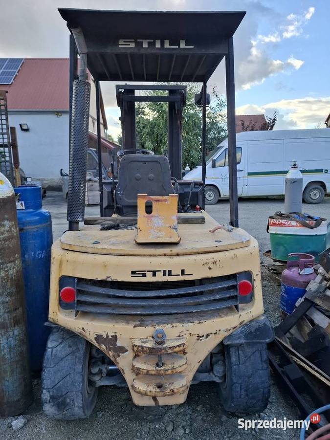 Wózek widłowy Still 2 t udźwig LPG Wózki widłowe Motoryzacja