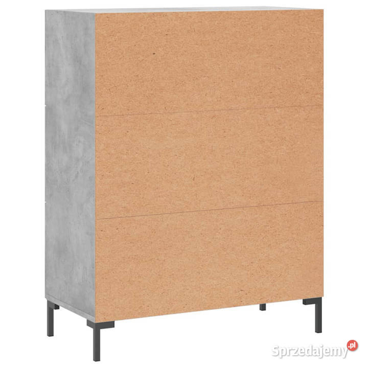 Szafka szarość betonu 695x34x90 materiał Warszawa
