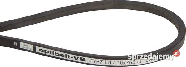 Pasek klinowy napędu przekładni 10x765 mm małopolskie Kamionna