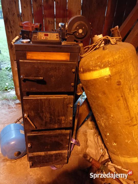 Piec węglowy 12 kw z całym osprzetem