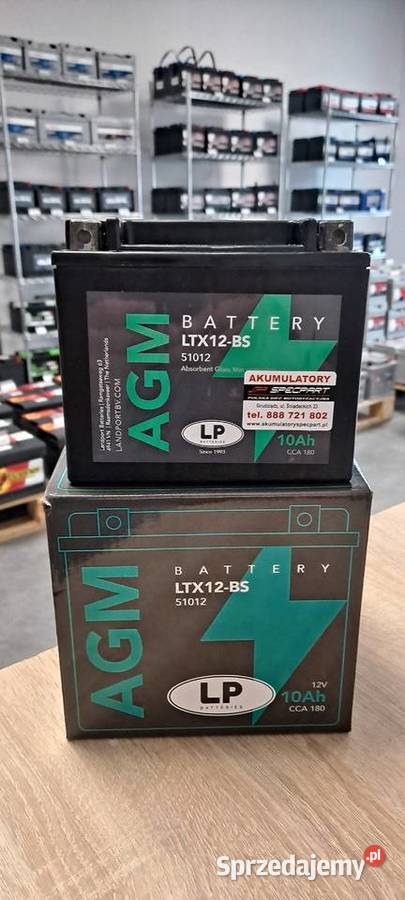 AKUMULATOR MOTO LP YTX12BS GRUDZIĄDZ ŚNIADECKICH