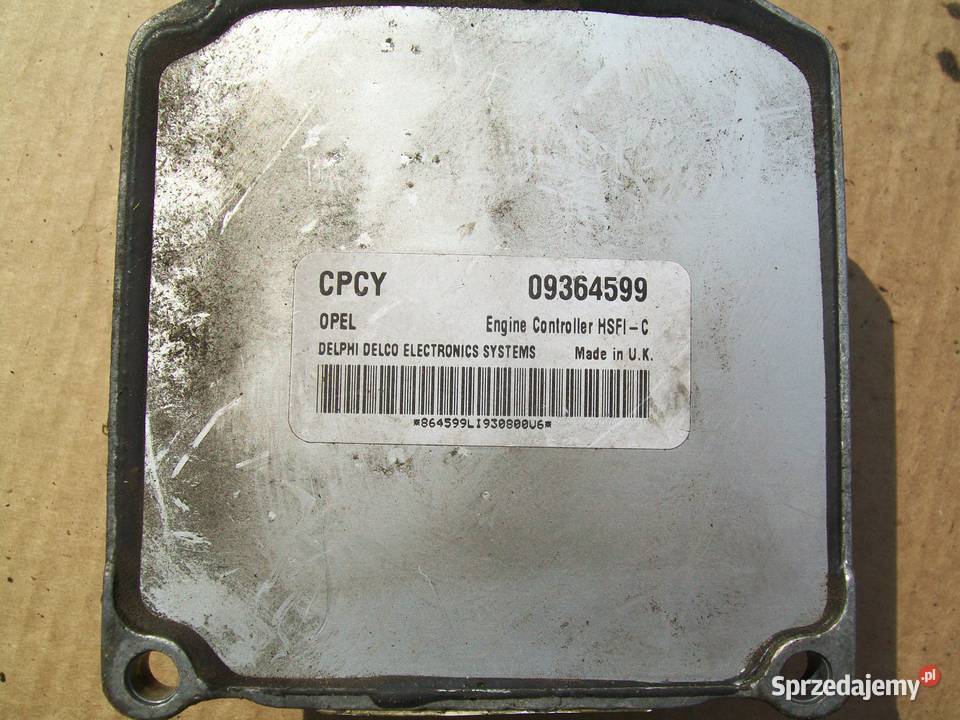 Astra II Vectra B 16 16V Sterownik komputer Mińsk Mazowiecki sprzedam