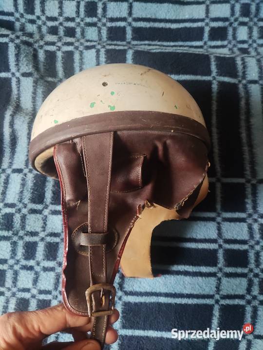 Kask orzeszek z czasów PRL Oryginał z czasów PRL Jelenia Góra