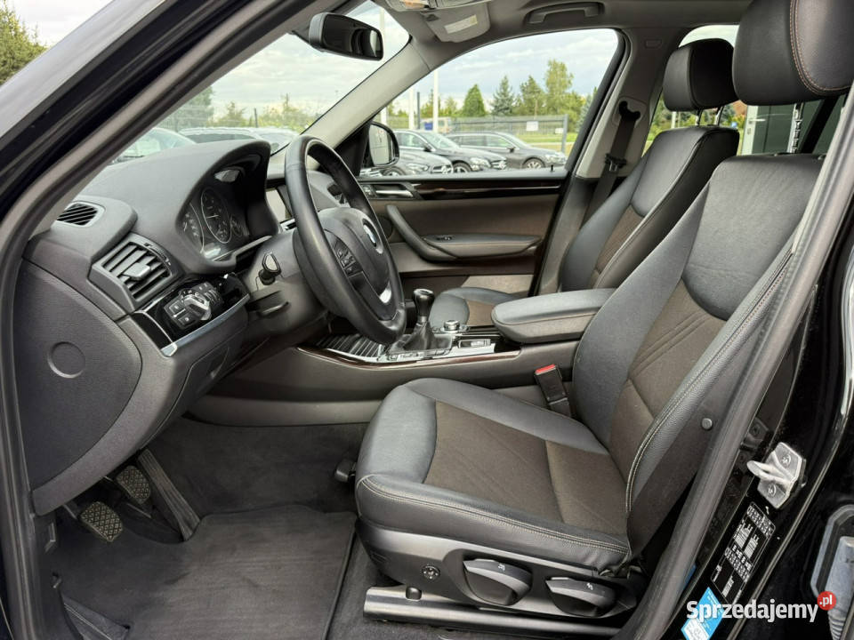 BMW X3 20D 150 2015r skóry Navi hak zadbana F25 komputer pokładowy Wrocław