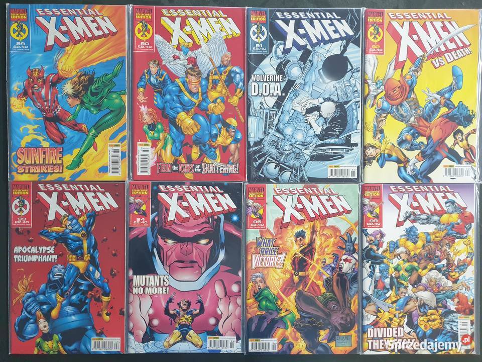 The Essential XMen 49 komiksów komiksów Marvel Gdynia