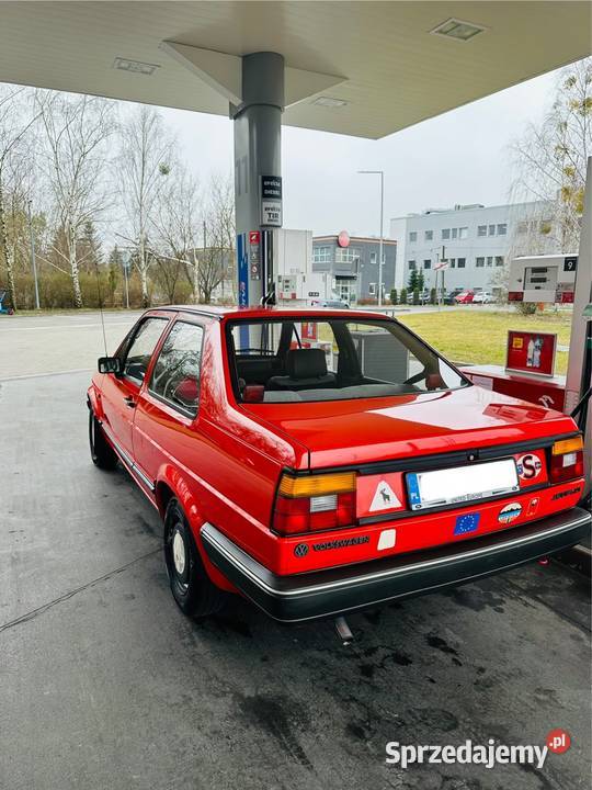 Volkswagen Jetta mk2 Coupe Sweden czerwony Warszawa