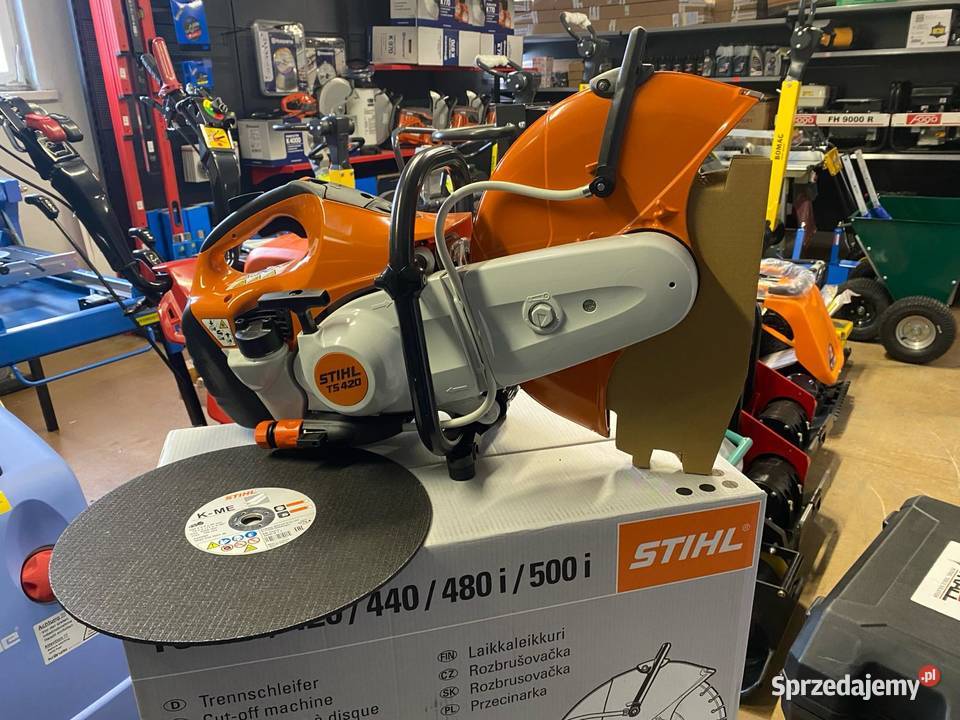 Przecinarka Spalinowa STIHL TS420 Piła do kostki Konin