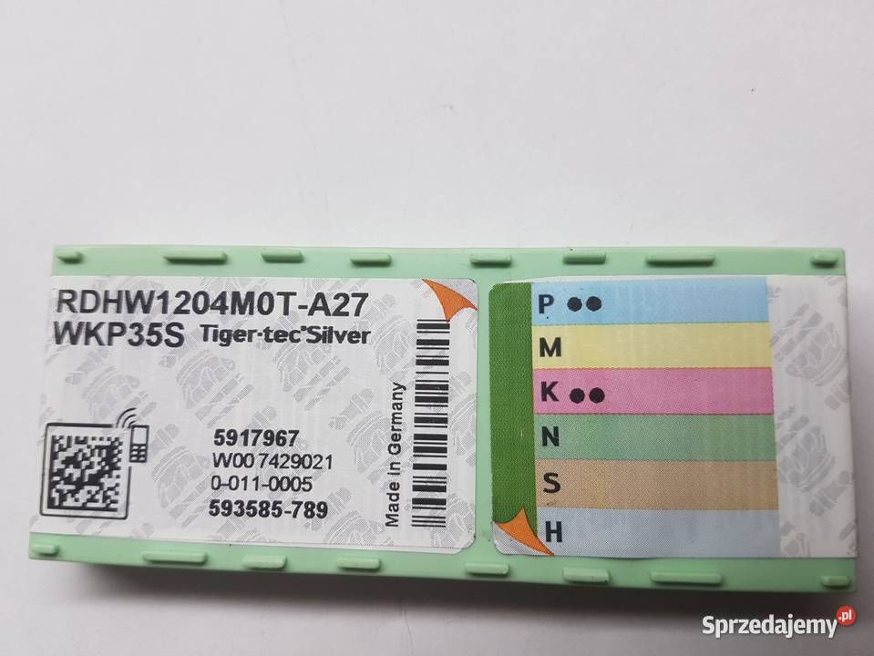Płytka Walter RDHW1204M0TA27 WKP35S sprzedam