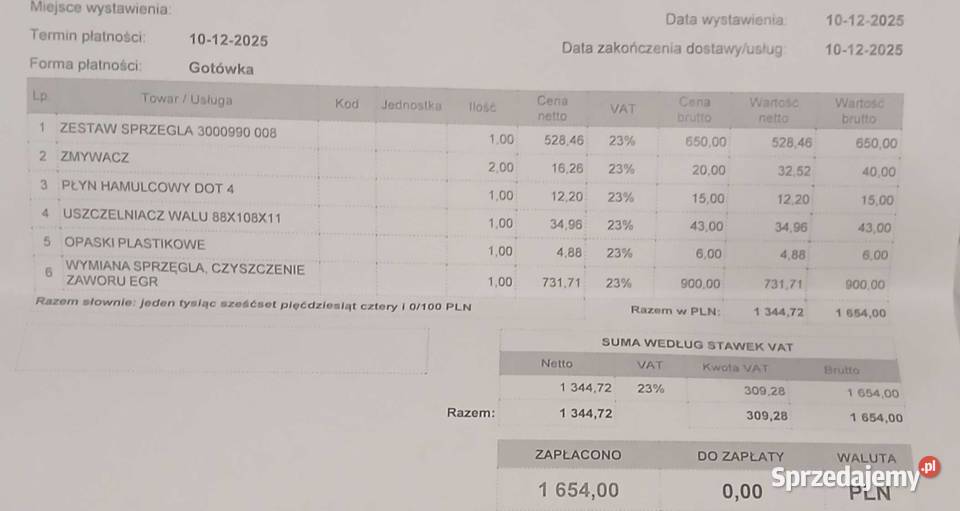 Ford cougar 20 lpg wazne oc i badanie do luty Warszawa