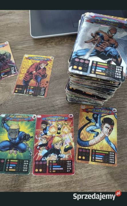 Karty SpiderMan Heroesvillains 242 do negocjacji sprzedam