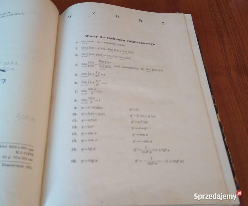 Zbiór zadań z analizy matematcznej i geometrii Gdańsk
