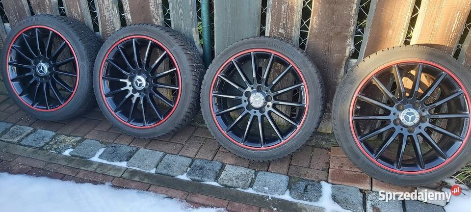 Koła alu 225 40 18 AMG zimowe warmińsko-mazurskie Elbląg