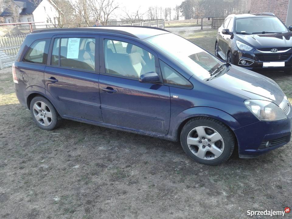 Opel Zafira 7osobowe Grudzień 2005 Brąszewice sprzedam