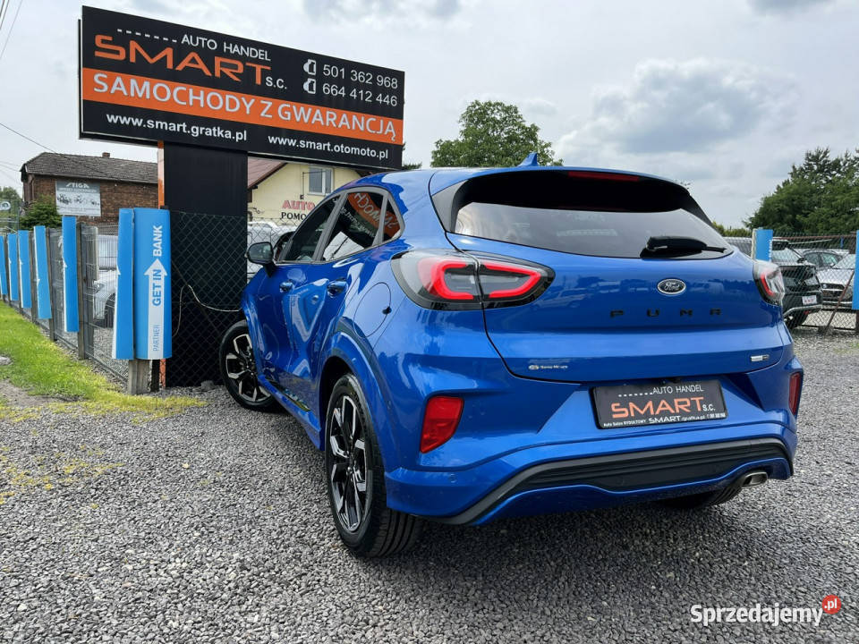 Ford Puma STLine Hybrid Automat Kamera 1Rej 2023 światła do jazdy dziennej śląskie
