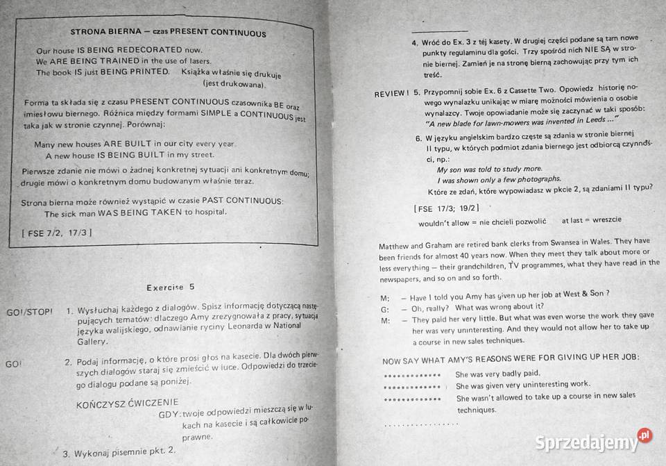 The next steps in English Kurs 34 Henryk Chełm