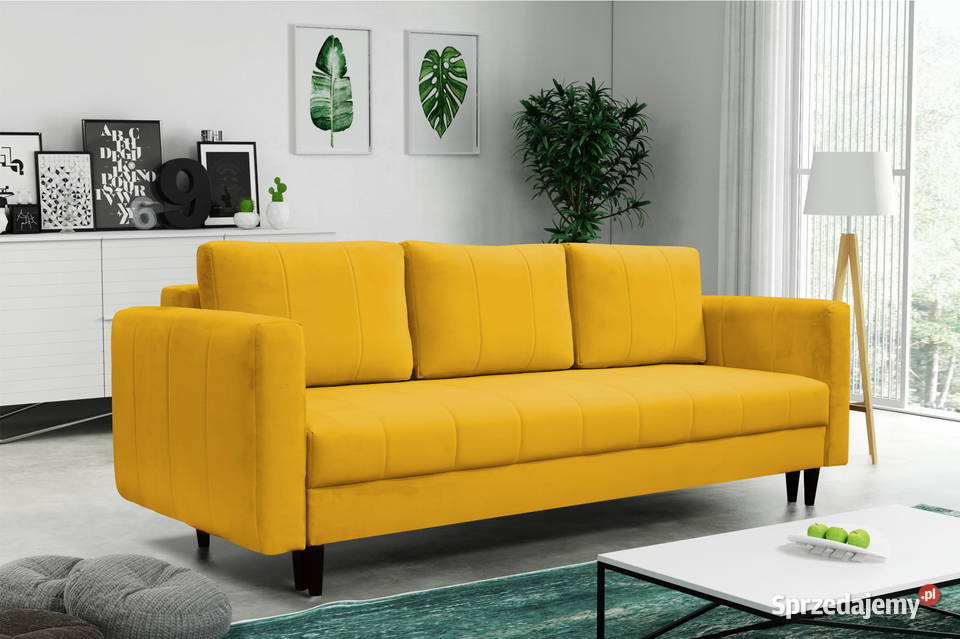 Kanapa Montana Funkcja Spania Żółta Dostawa 0 Tarchały Małe sprzedam