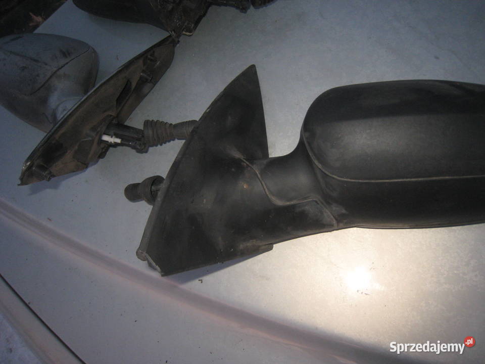 Lusterko lewe prawe manualne czarne Opel Corsa C