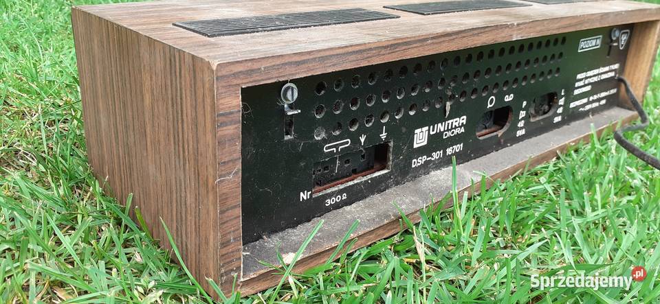 Unitra Diora DSP 301 Duet amplituner radio tuner kujawsko-pomorskie Tuszkowo
