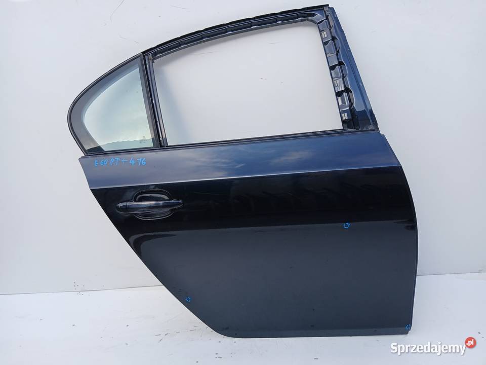DRZWI PRAWY TYŁ TYLNE BMW E60 CARBONSCHWARZ 4169 Strzyżewice
