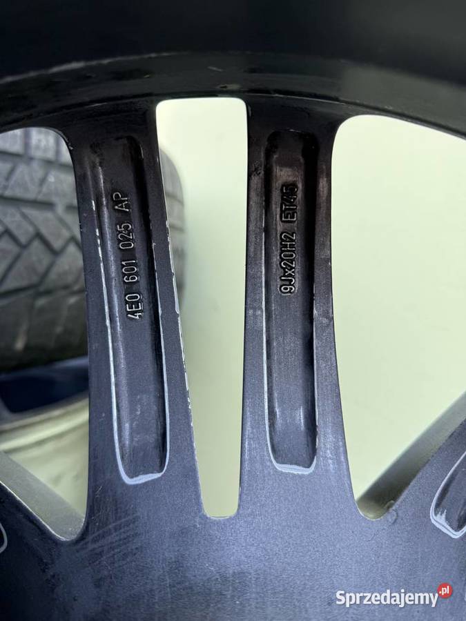 Sprzedam alufelgi 20 5x112 9j et 45 przygotowane Samochodowe Zamość