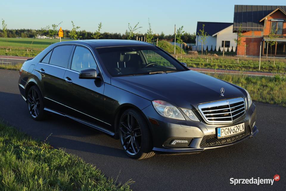 MercedesBenz Klasa E W212 55 Mercedes Benz E550 asystent parkowania Gniezno