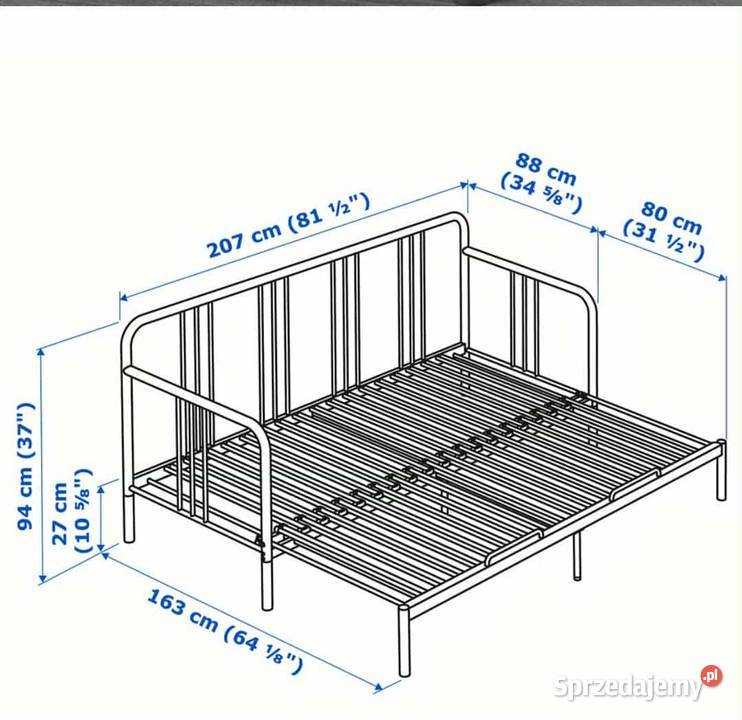 Sprzedam ramę leżanki fyresdal IKEA 80X200 Kraków sprzedam