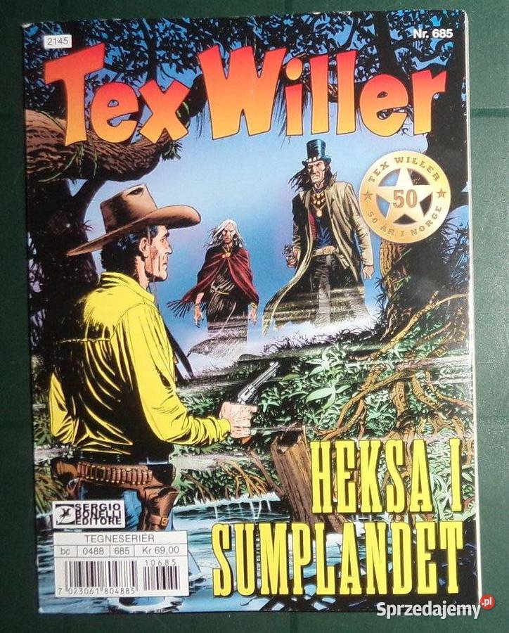 komiks Tex Willer 685 Heksa 1 Sumplandet podkarpackie