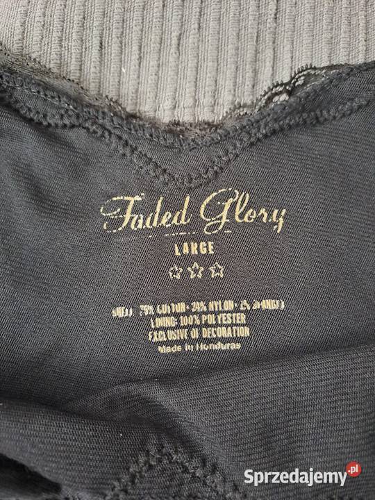 Koszulka czarna koronkowa ramiączka Wrocław