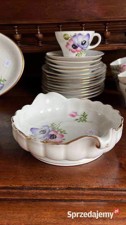 Patera Rosenthal Thomas Bavaria 1930 r Anemony pomorskie Gdańsk