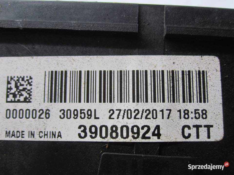 OPEL CORSA E 17r skrzynka bezpieczników 39080924 Skrzynki bezpieczników świętokrzyskie Kielce