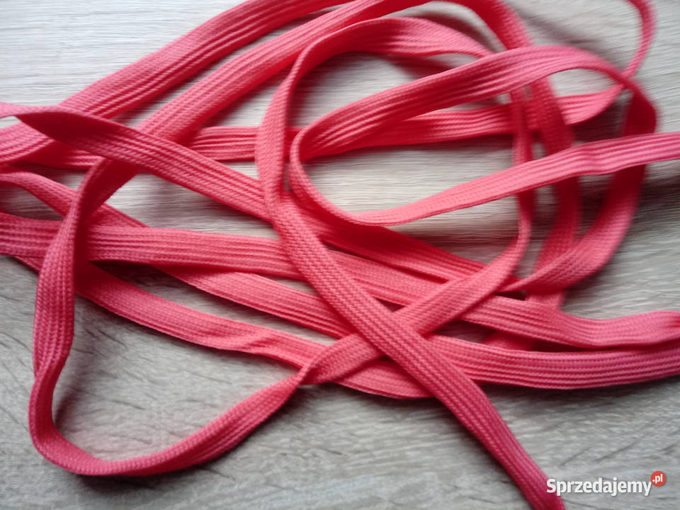 Nowe długie sznurówki sznurowadła koralowe