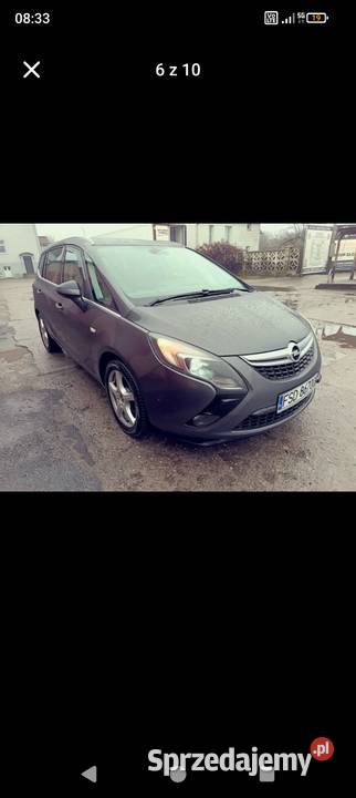 Opel Zafira C z oszczędnym silnikiem 4/5 Opel lubuskie Drezdenko