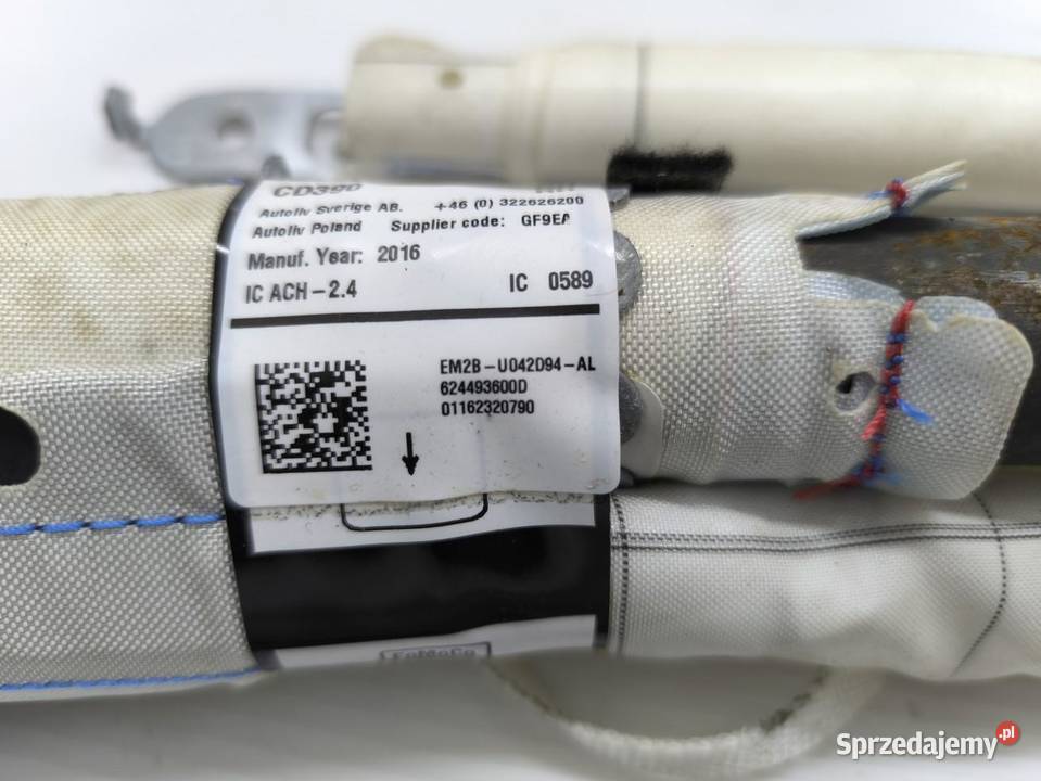 KURTYNA PRAWA AIR BAG FORD GALAXY MK4 16R