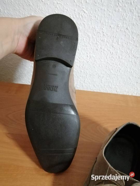Hugo Boss 50178967 beżtaupe zamsz naturalny Zgorzelec