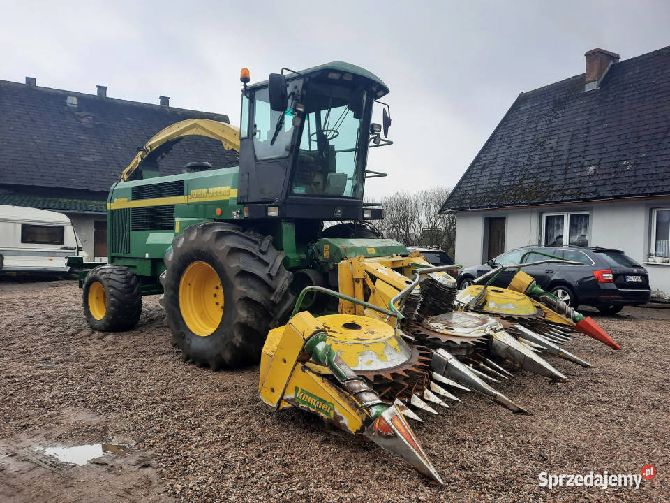 Sieczkarnia JOHN DEERE 6850 kemper nieuszkodzony warmińsko-mazurskie Lasowiec sprzedam