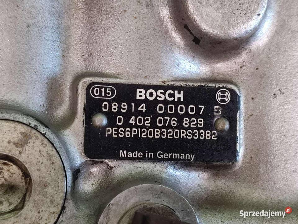 POMPA WTRYSKOWA SISU 645 BOSCH 0402076829 MF Wilkowo