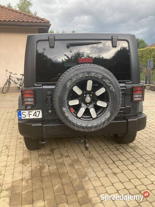 Jeep Wrangler Ultimited 36 benzyna LPG 285 2017r Wrangler Samochody osobowe Orzesze sprzedam