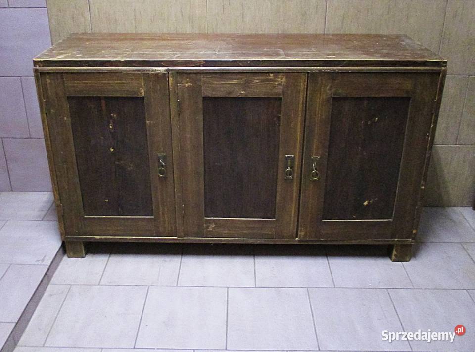 Stara Drewniana Komoda Szafka Bufet Pomocnik Nieporęt